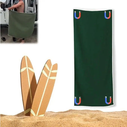 Magnetic Towel – Quick-Dry, Sand-Resistant & Travel-Ready